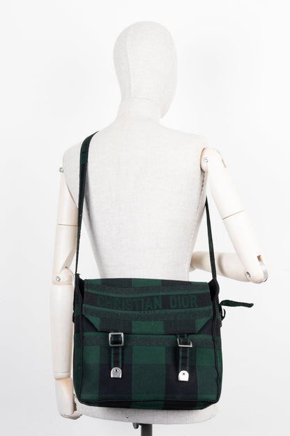 Christian Dior Diorcamp Messenger Bag Green