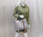 Fendi Peekaboo Leather Red Shoulder Bag