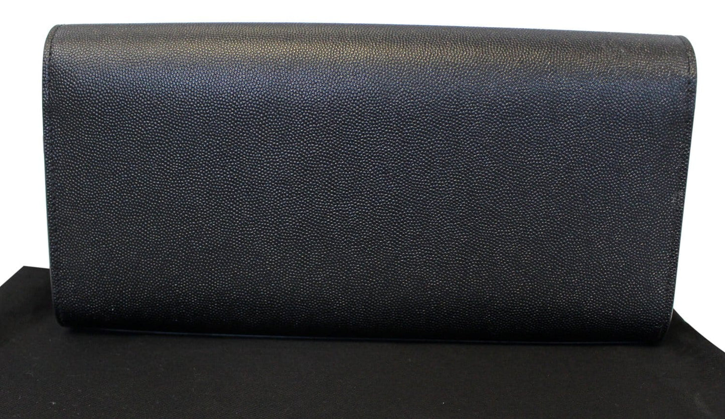 Saint Laurent Kate Leather Black Shoulder Bag