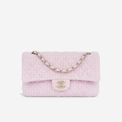 Chanel Classic Flap Lambskin Black Shoulder Bag Style 93