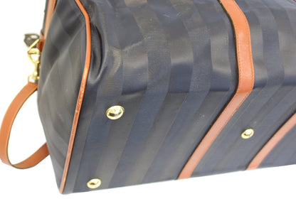 Fendi Luxury Leather Black Handbag Black