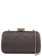 LOUIS VUITTON 2008 Made Monogram Motard Minaudiere Grey Navy