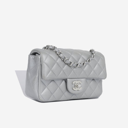 Chanel Classic Flap Lambskin Black Shoulder Bag Style 136