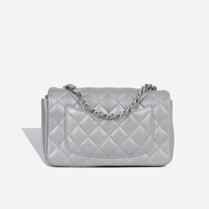 Chanel Classic Flap Lambskin Black Shoulder Bag Style 136