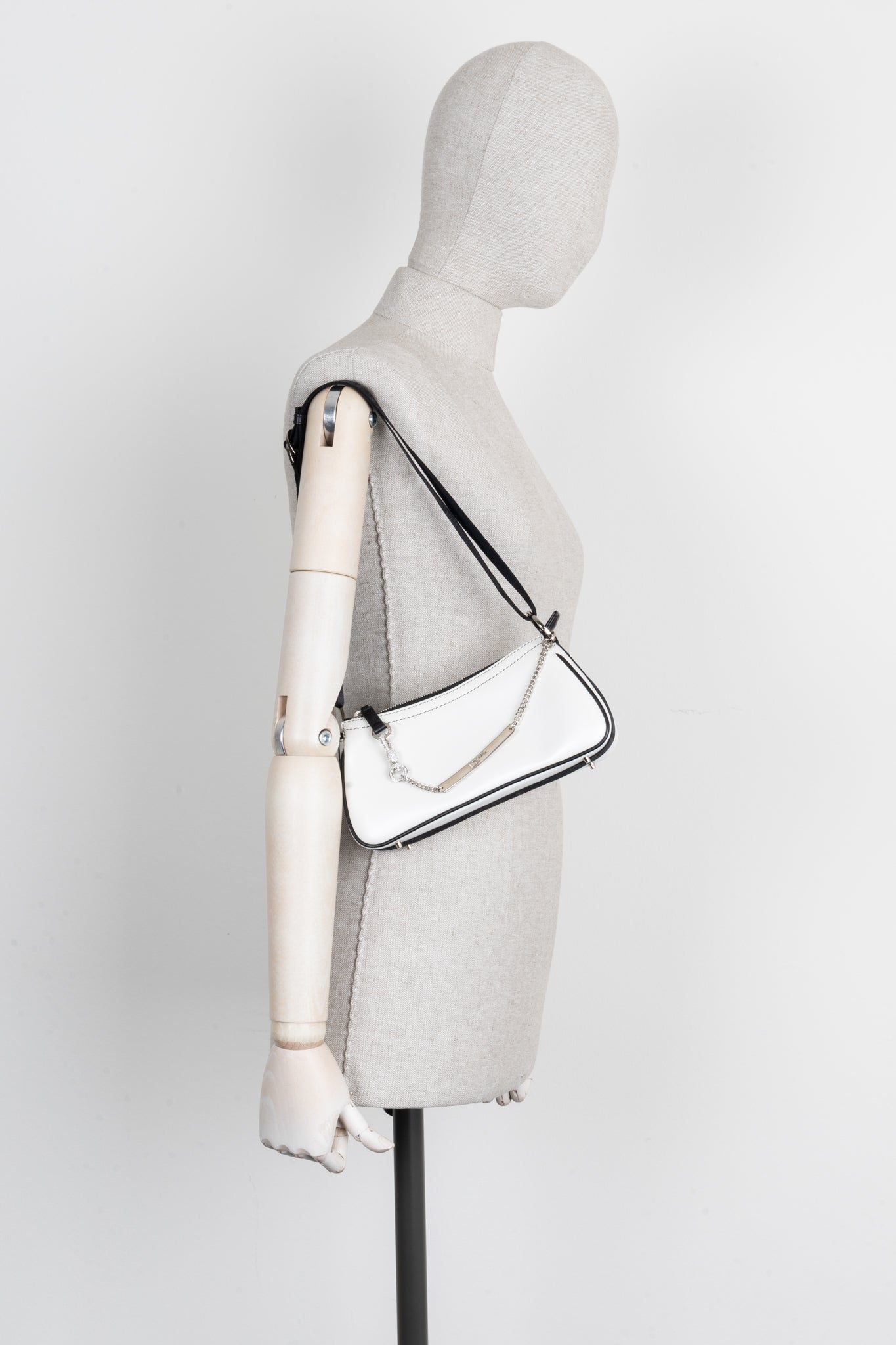 Christian Dior Hardcore Bag White Black