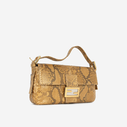 Fendi Baguette Red Shoulder Bag Style 25