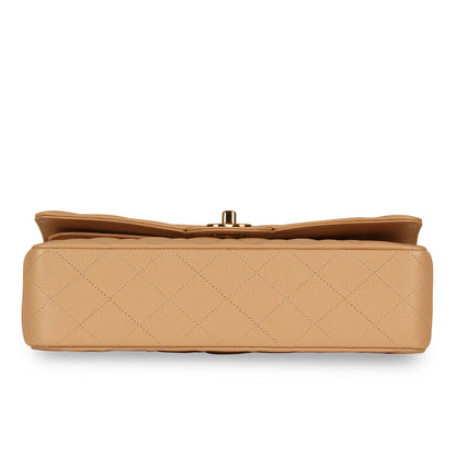 Chanel Classic Flap Lambskin Gold Shoulder Bag Style 38
