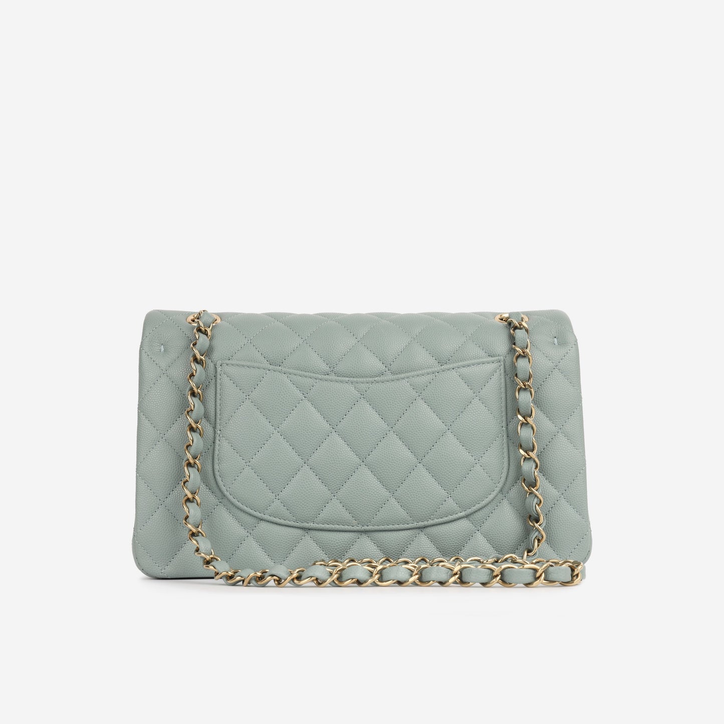 Chanel Classic Flap Lambskin Gold Shoulder Bag Style 22