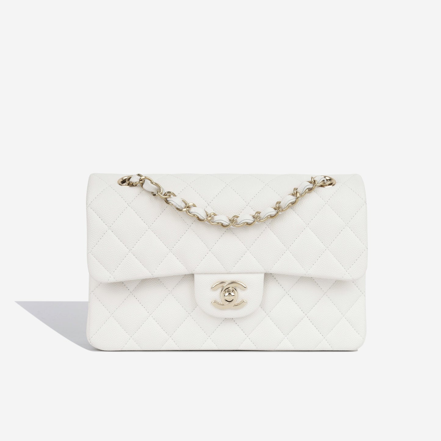 Chanel Classic Flap Caviar Black Shoulder Bag Style 117