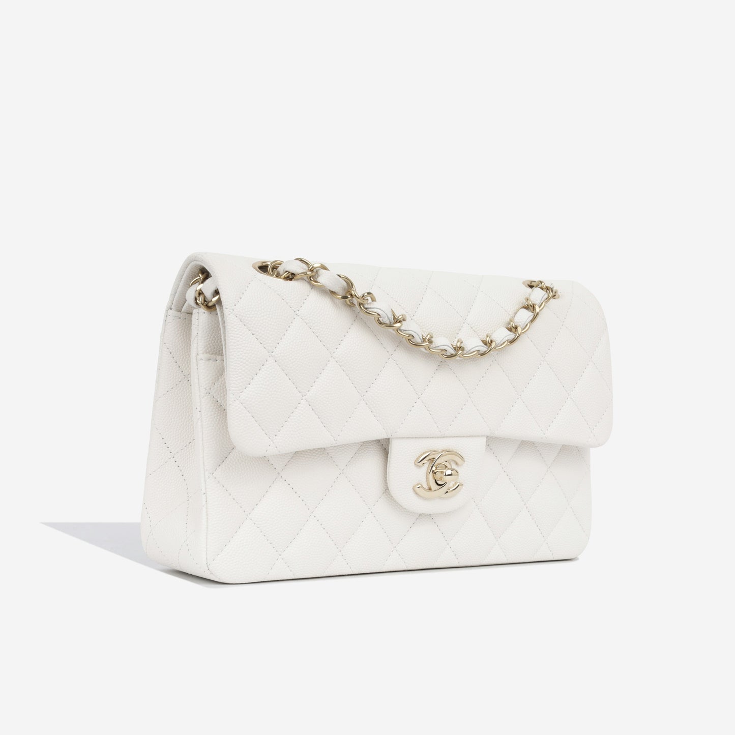 Chanel Classic Flap Caviar Black Shoulder Bag Style 117
