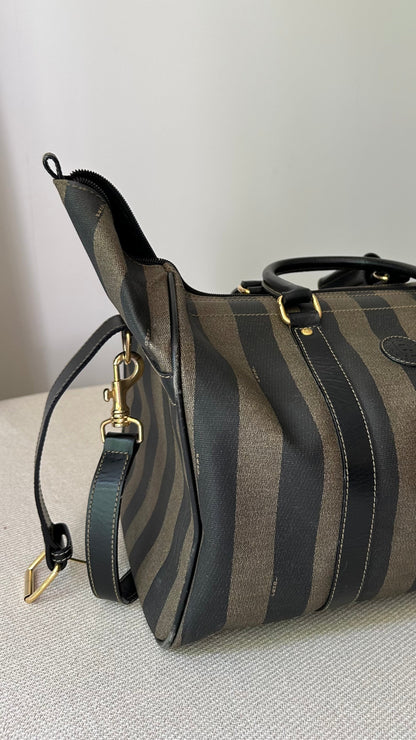 FENDI Boston Bag Brown