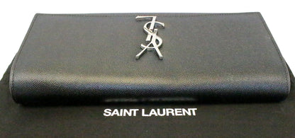 Saint Laurent Kate Leather Black Shoulder Bag Leather