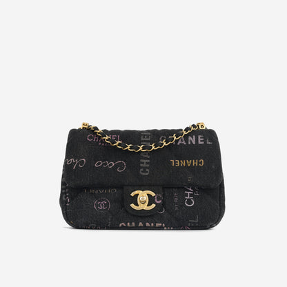 Chanel Classic Flap Quilted Black Shoulder Bag Style 3