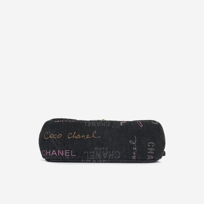 Chanel Classic Flap Quilted Black Shoulder Bag Style 3