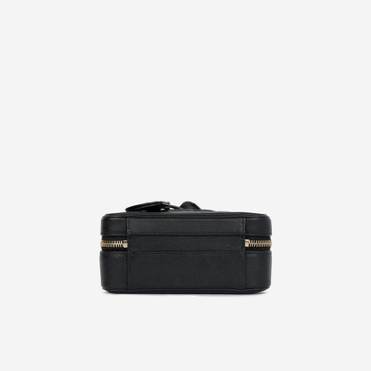 Chanel Filigree Cc Vanity Case - Black