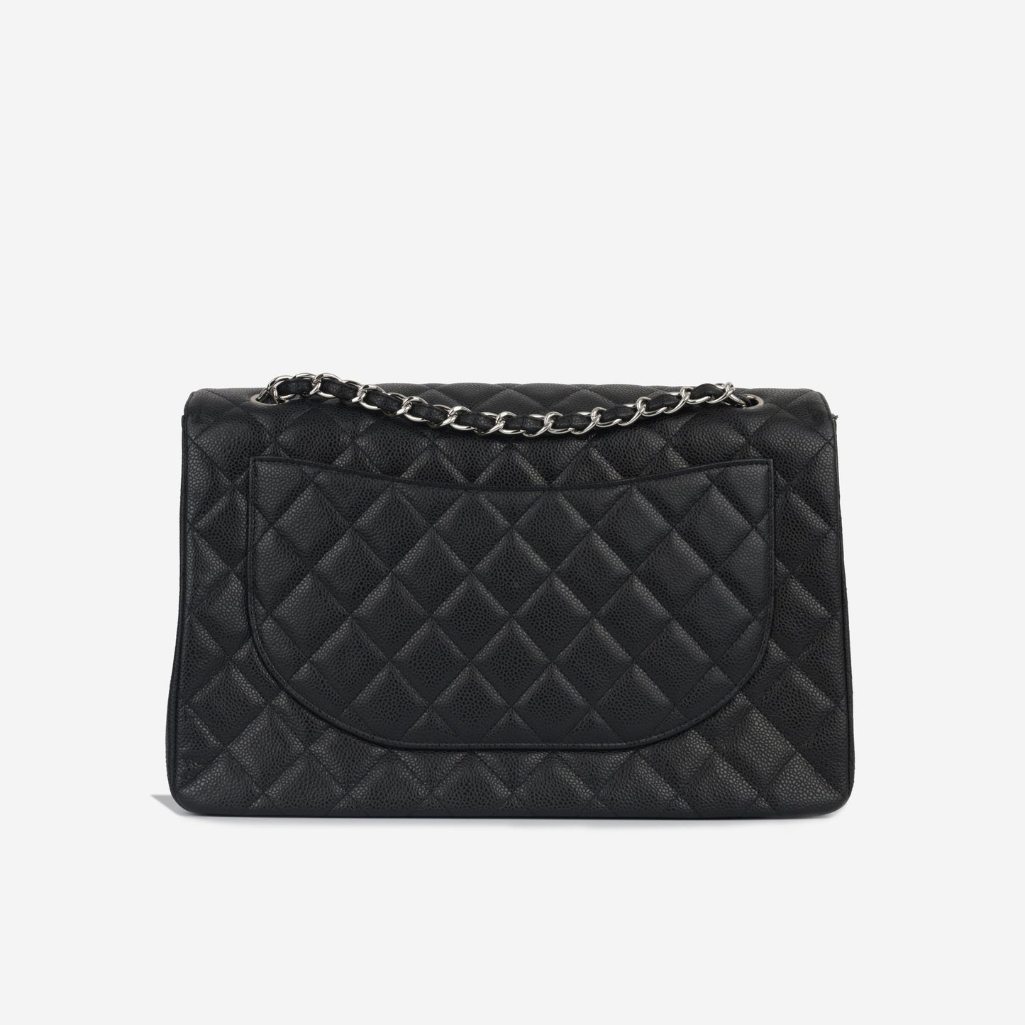 Chanel Classic Flap Lambskin Black Shoulder Bag Style 69