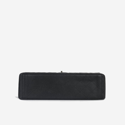 Chanel Classic Flap Lambskin Black Shoulder Bag Style 69
