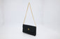 Dior Trotter Chain Shoulder Bag in Black Canvas