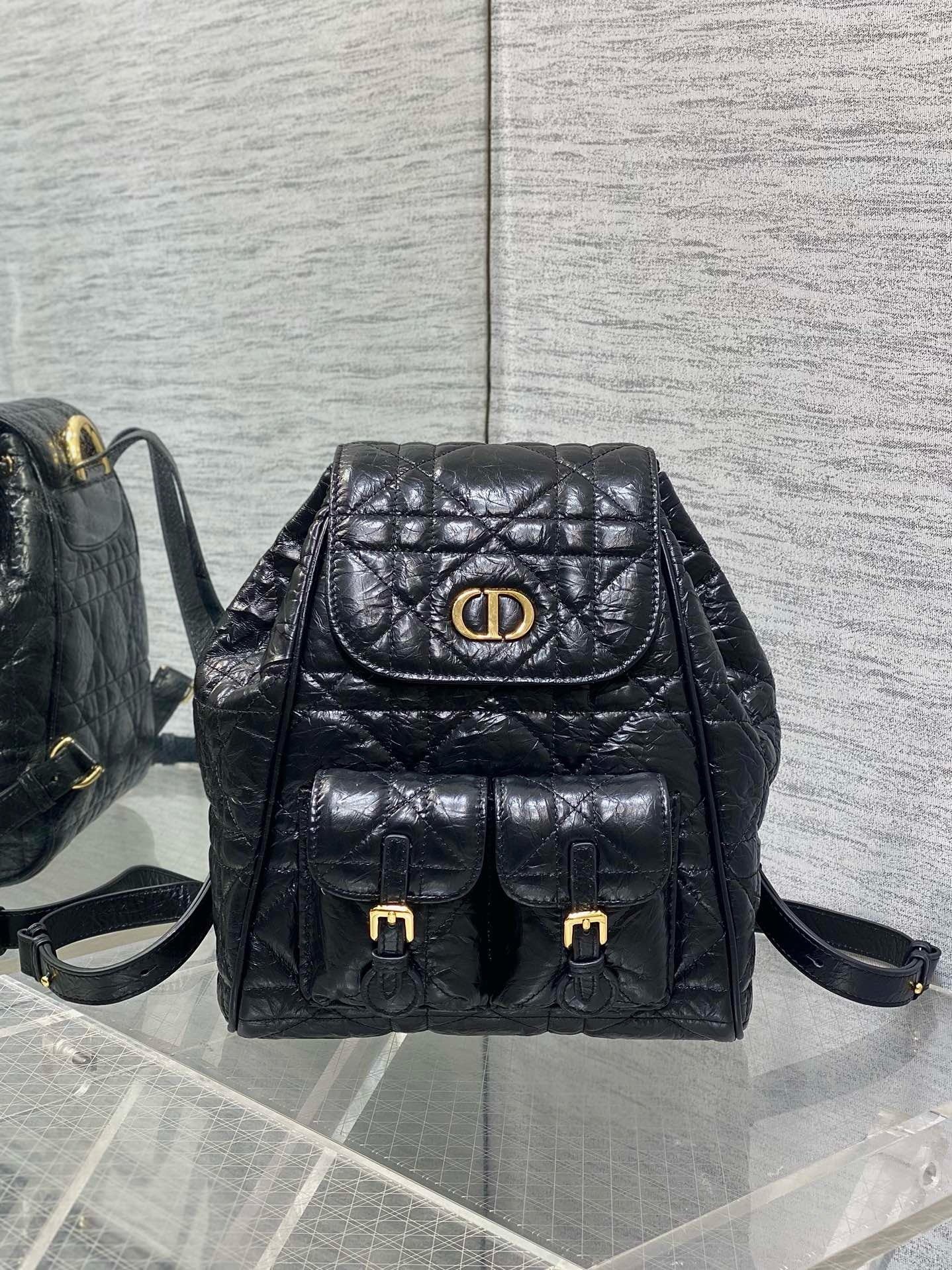 Dior Leather Mini Backpack