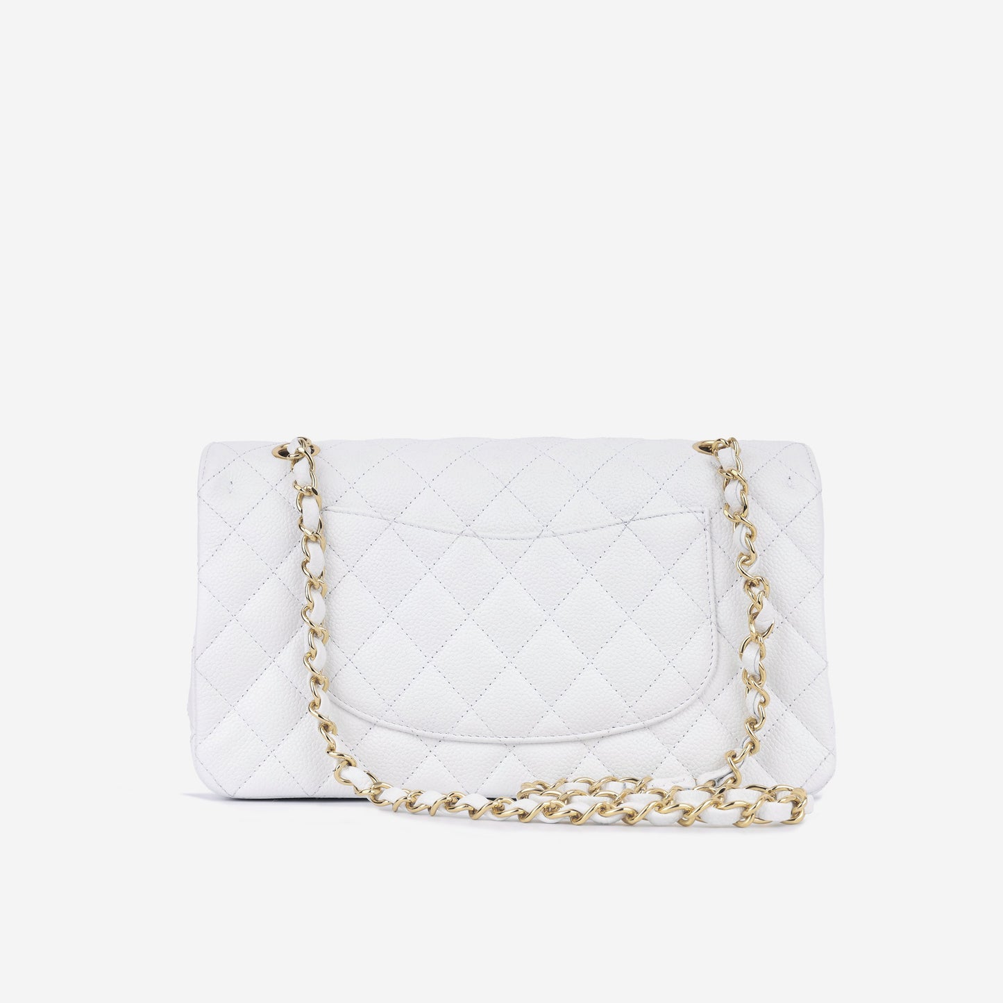 Chanel Classic Flap Caviar Gold Shoulder Bag Style 15