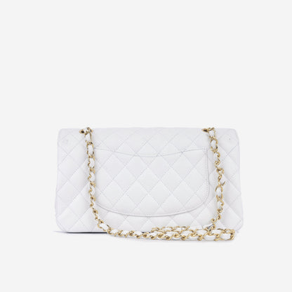 Chanel Classic Flap Caviar Gold Shoulder Bag Style 15