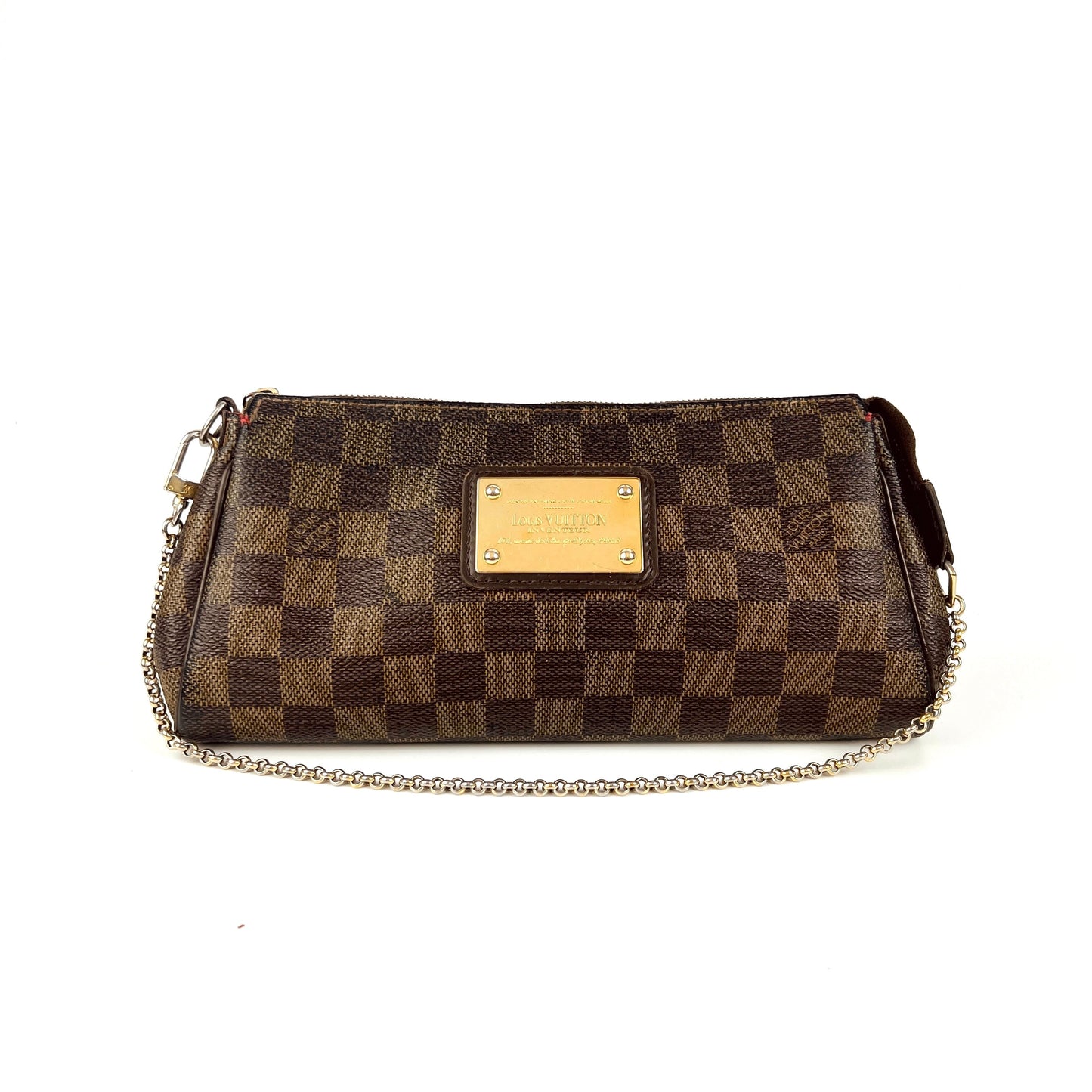 Louis Vuitton Eva Clutch + Wallet Damier Ebene