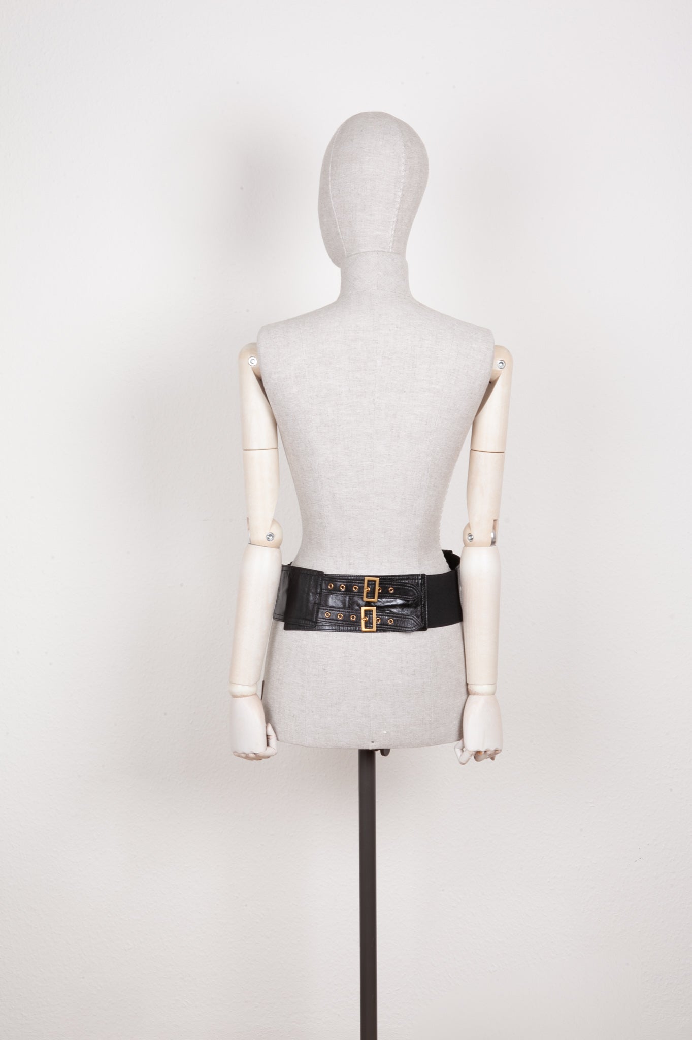 Christian Dior Saddle Waist Belt Bag Black