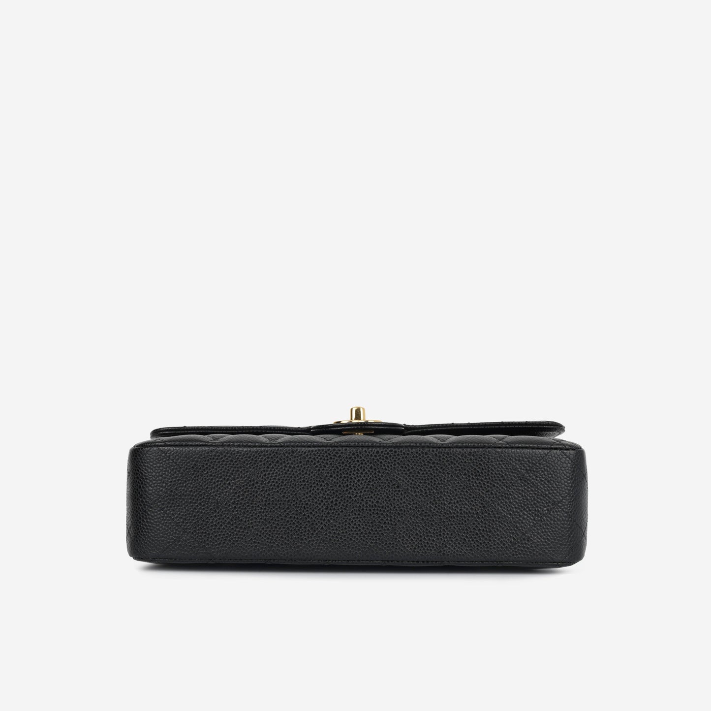 Chanel Classic Flap Lambskin Black Shoulder Bag Style 307
