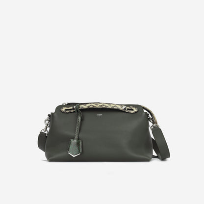 Fendi By The Way Leather Red Handbag Style 21