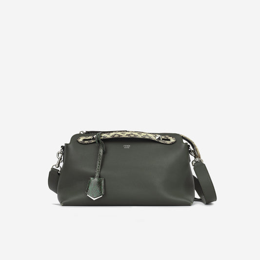 Fendi By The Way Leather Red Handbag Style 21