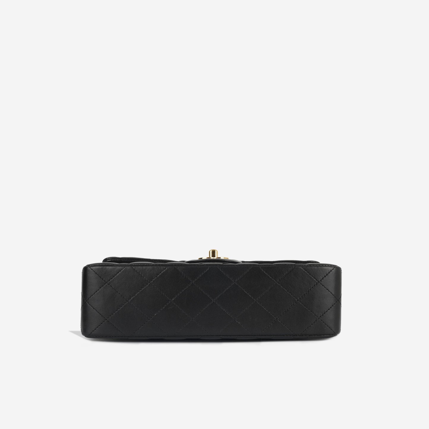 Chanel Classic Flap Lambskin Black Shoulder Bag Style 349