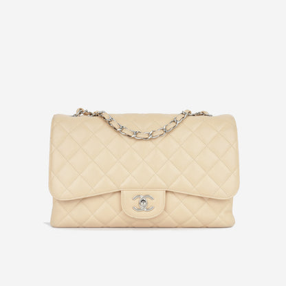 Chanel Classic Flap Lambskin Black Shoulder Bag Style 31