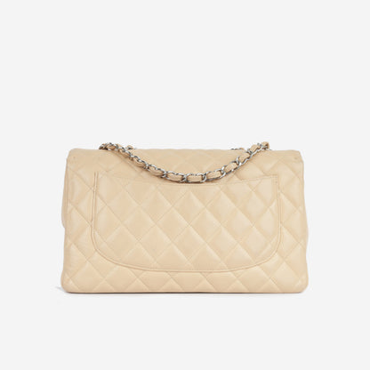 Chanel Classic Flap Lambskin Black Shoulder Bag Style 31