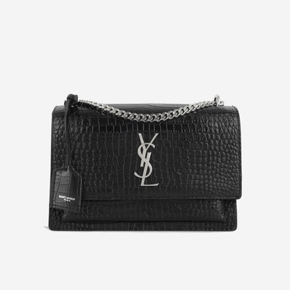 Saint Laurent Sunset Red Shoulder Bag Style 11