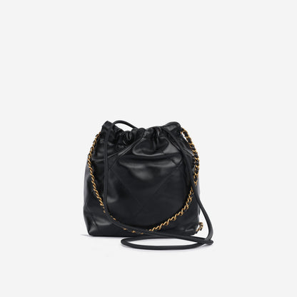 Chanel Chanel 22 Calfskin Black Shoulder Bag Style 2
