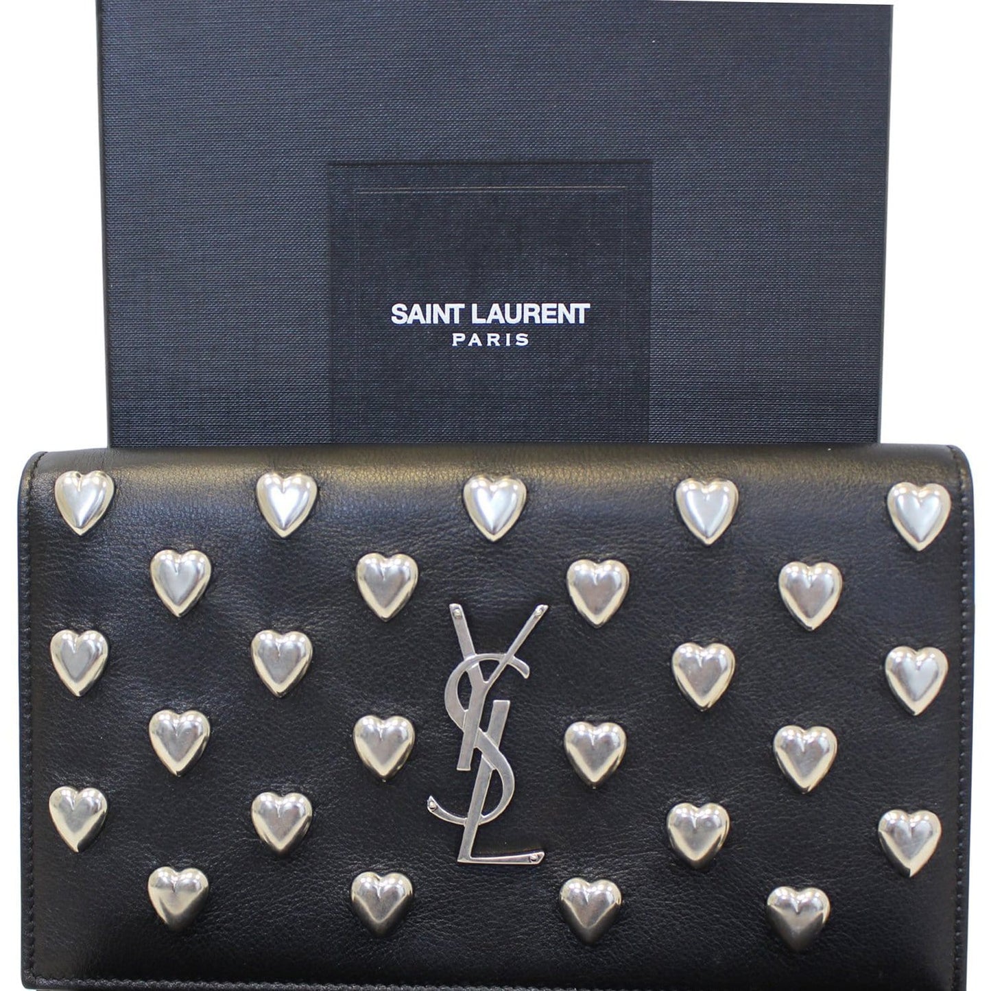 Saint Laurent Kate Leather Black Crossbody