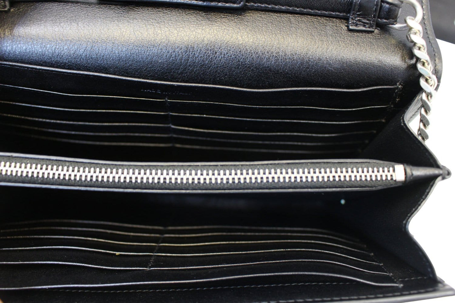 Saint Laurent Kate Leather Black Crossbody