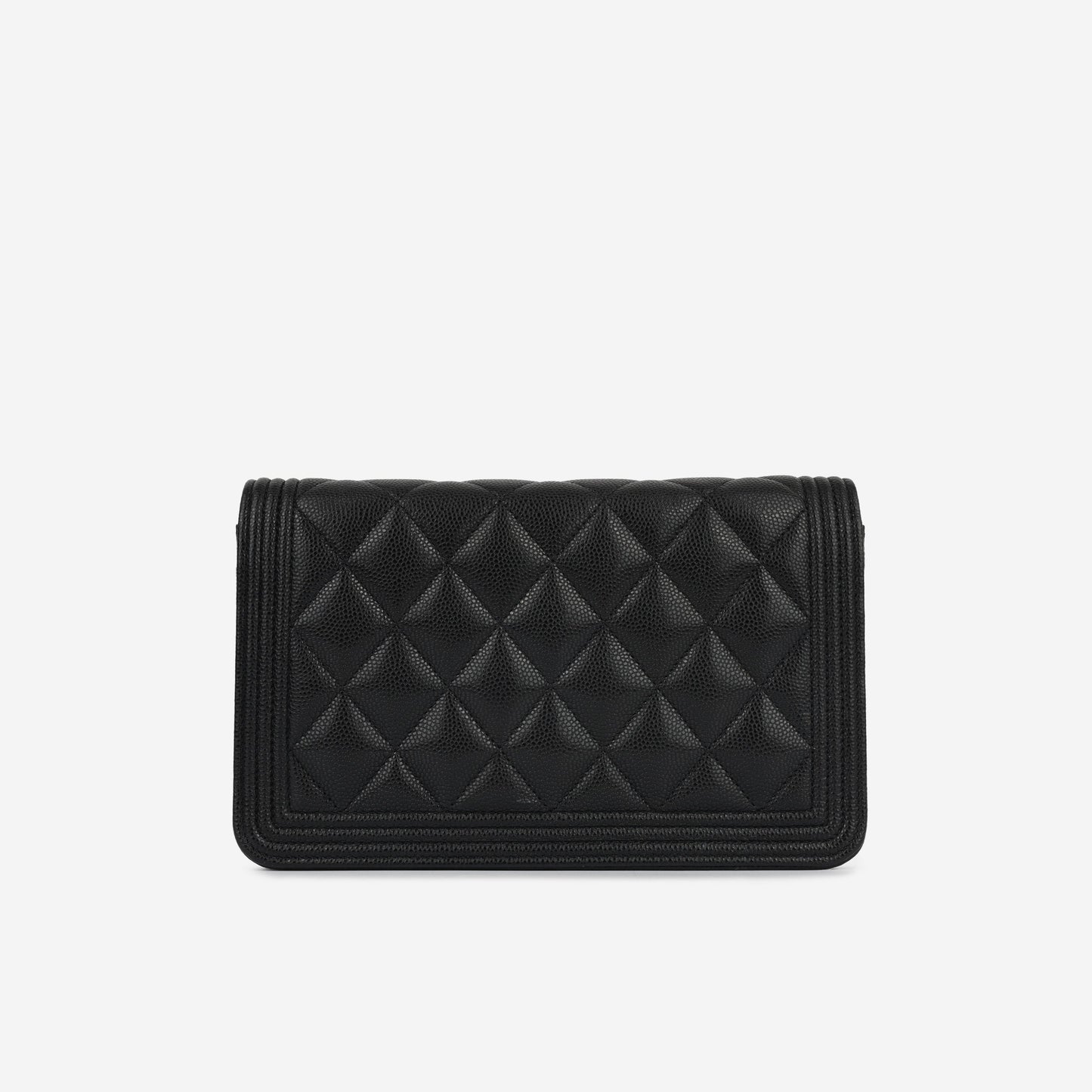 Chanel Boy Bag Lambskin Black Crossbody Style 2