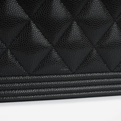 Chanel Boy Bag Lambskin Black Crossbody Style 2