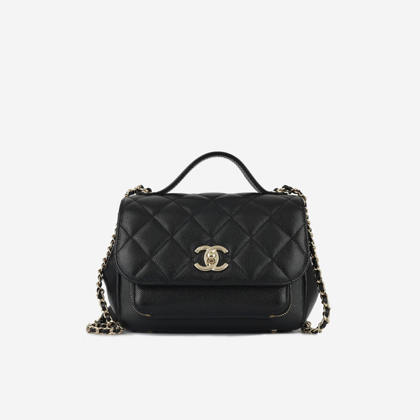 Chanel Timeless Caviar Black Handbag Style 2
