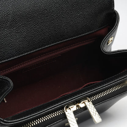 Chanel Timeless Caviar Black Handbag Style 2