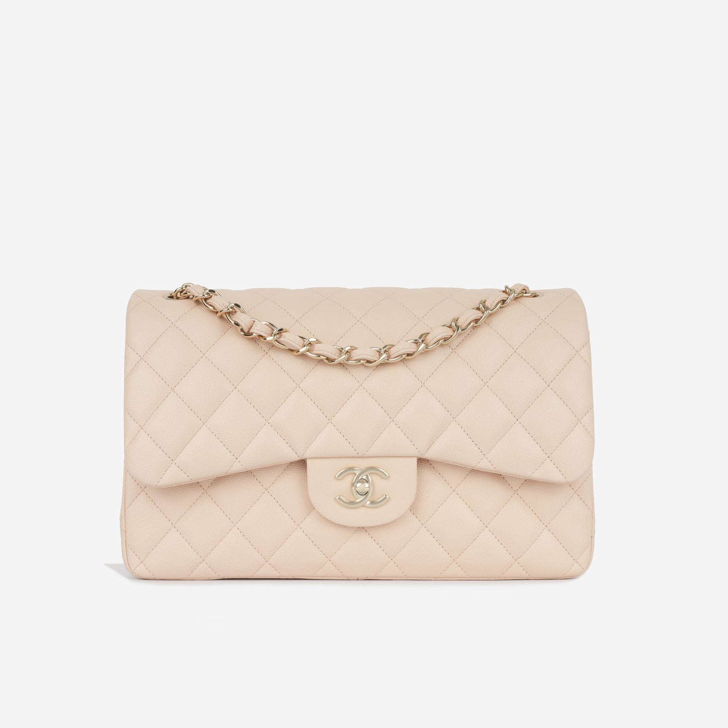 Chanel Classic Flap Lambskin Gold Shoulder Bag Style 10