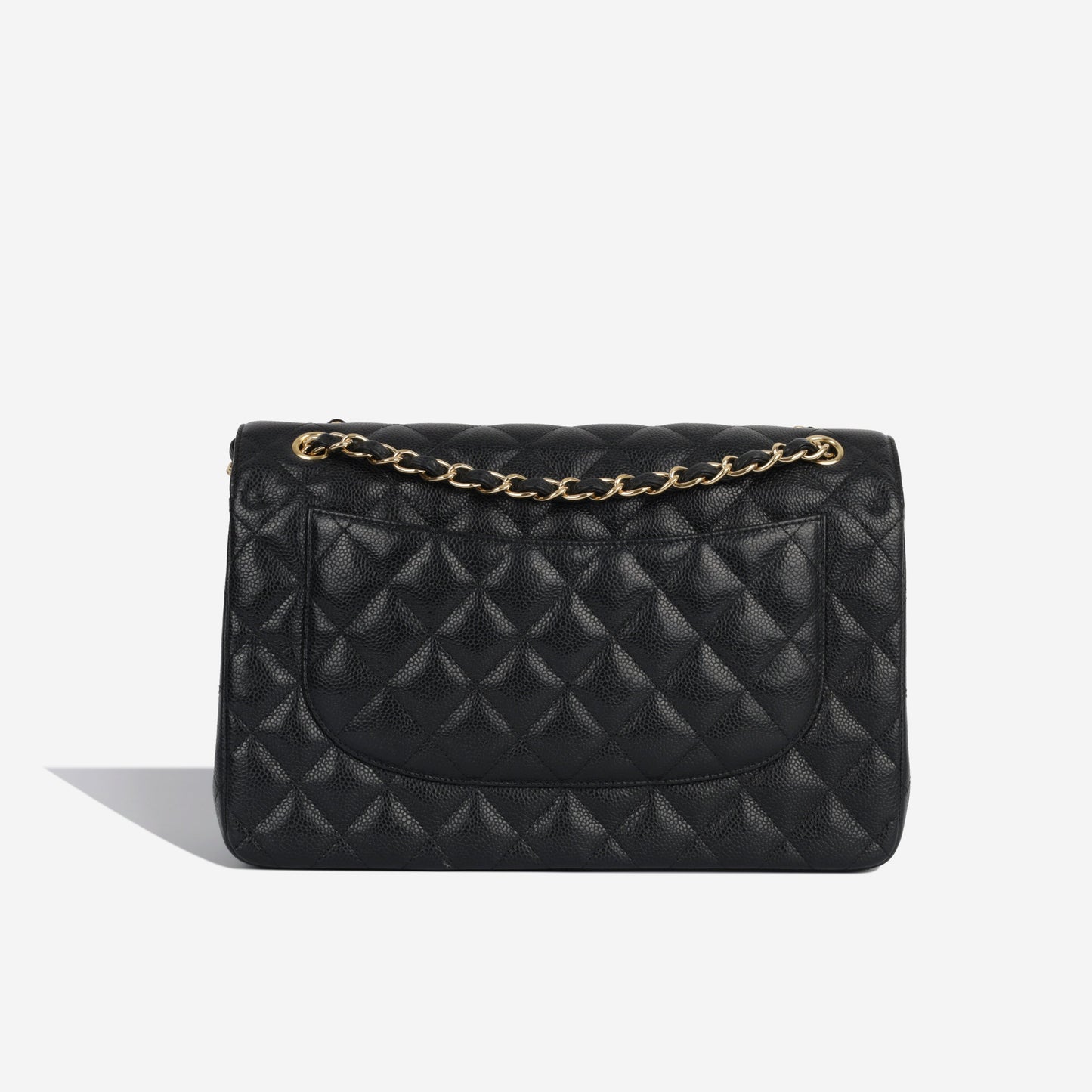 Chanel Classic Flap Caviar Black Shoulder Bag Style 13