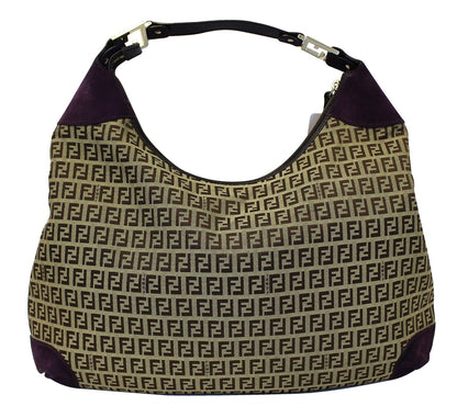 Fendi Leather Brown Shoulder Bag Style 2