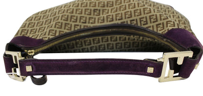 Fendi Canvas Beige Shoulder Bag