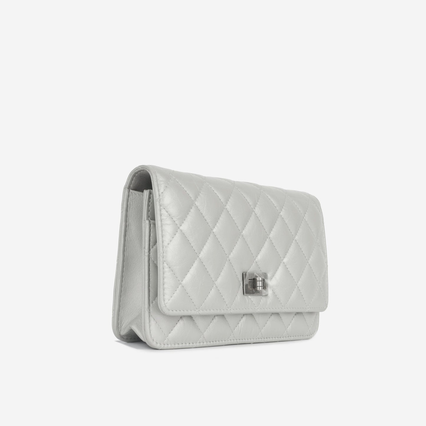 Chanel Classic Flap Caviar Silver Crossbody