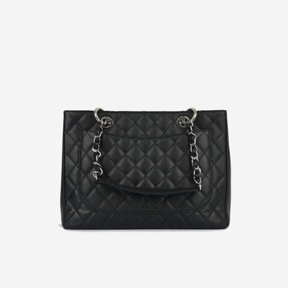 Chanel Shopping Tote Caviar Black Tote Bag Style 8
