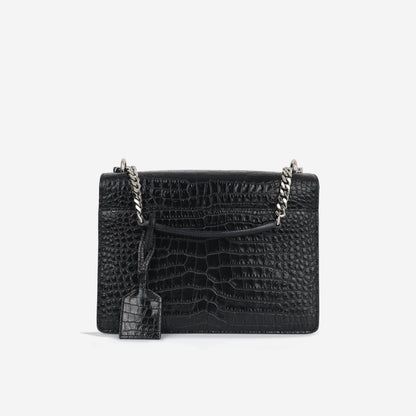 Saint Laurent Sunset Red Shoulder Bag Style 9