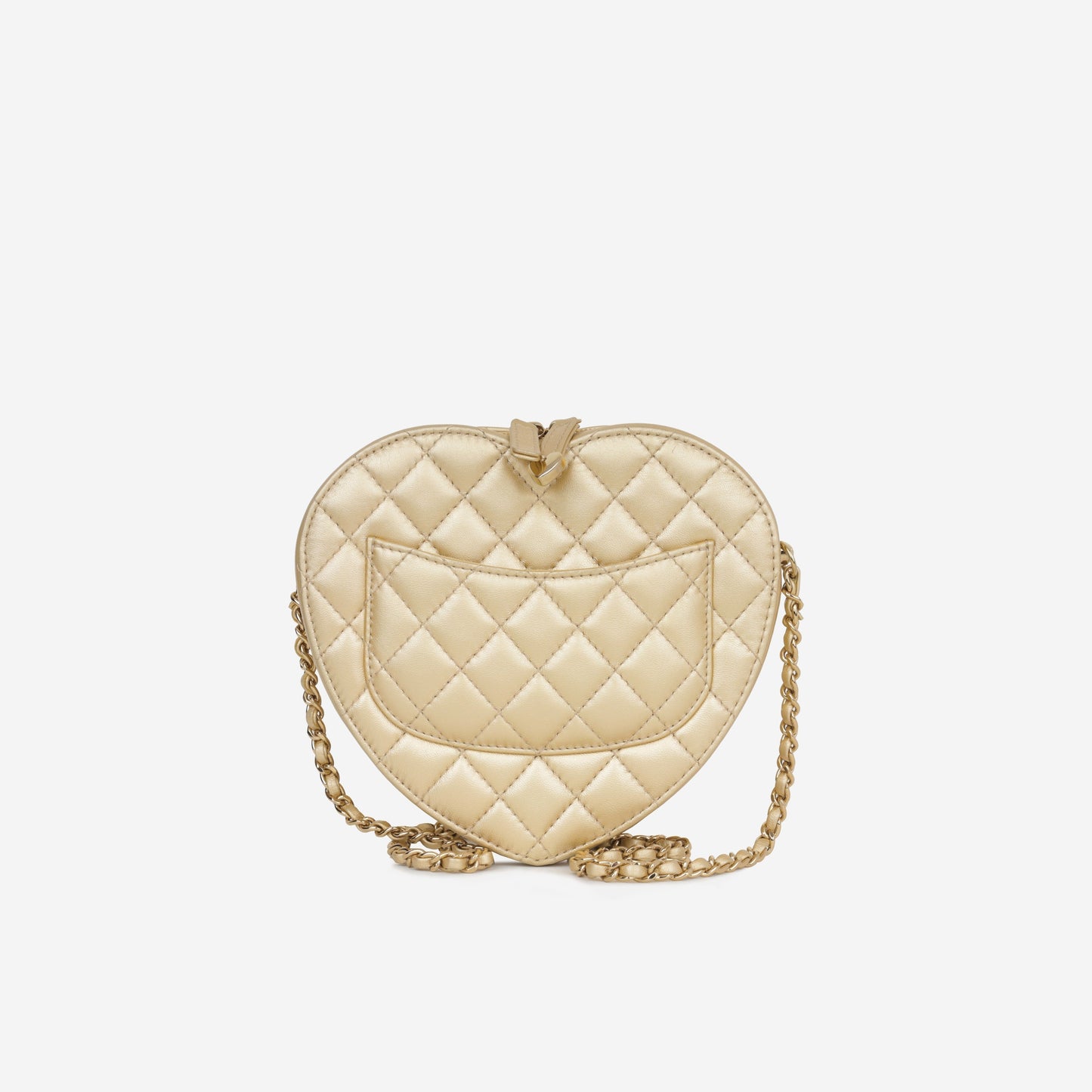 Chanel Luxury Lambskin Gold Handbag Style 10