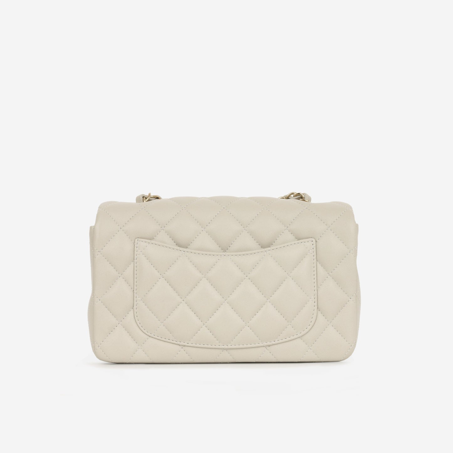 Chanel Classic Flap Lambskin Gold Shoulder Bag Style 119